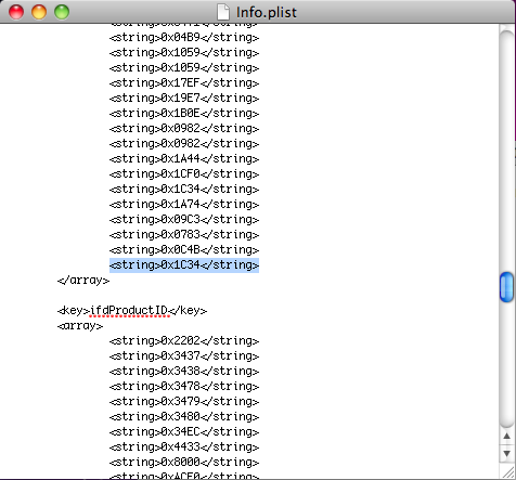 Add 0x1C34 at the end of the block