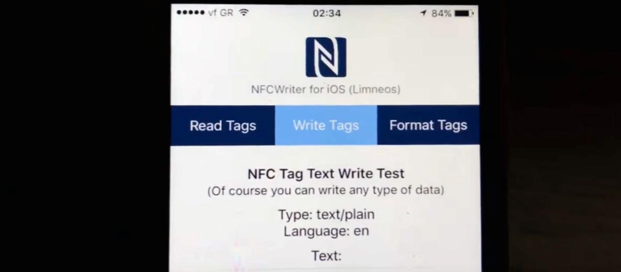 iOs et NFC: latest news from a NFC API