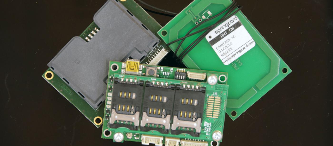 Multiinterfaces USB & PC/SC contactless reader (coupling device